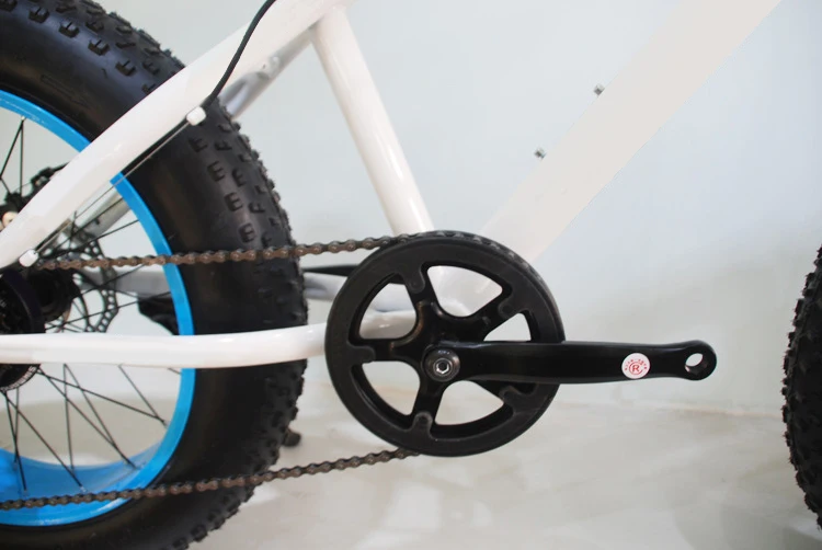 Kids mountain bike with pedal China factory 2022 4.0 aluminum alloy spoke wheel carbon steel frame fat tire snow bike