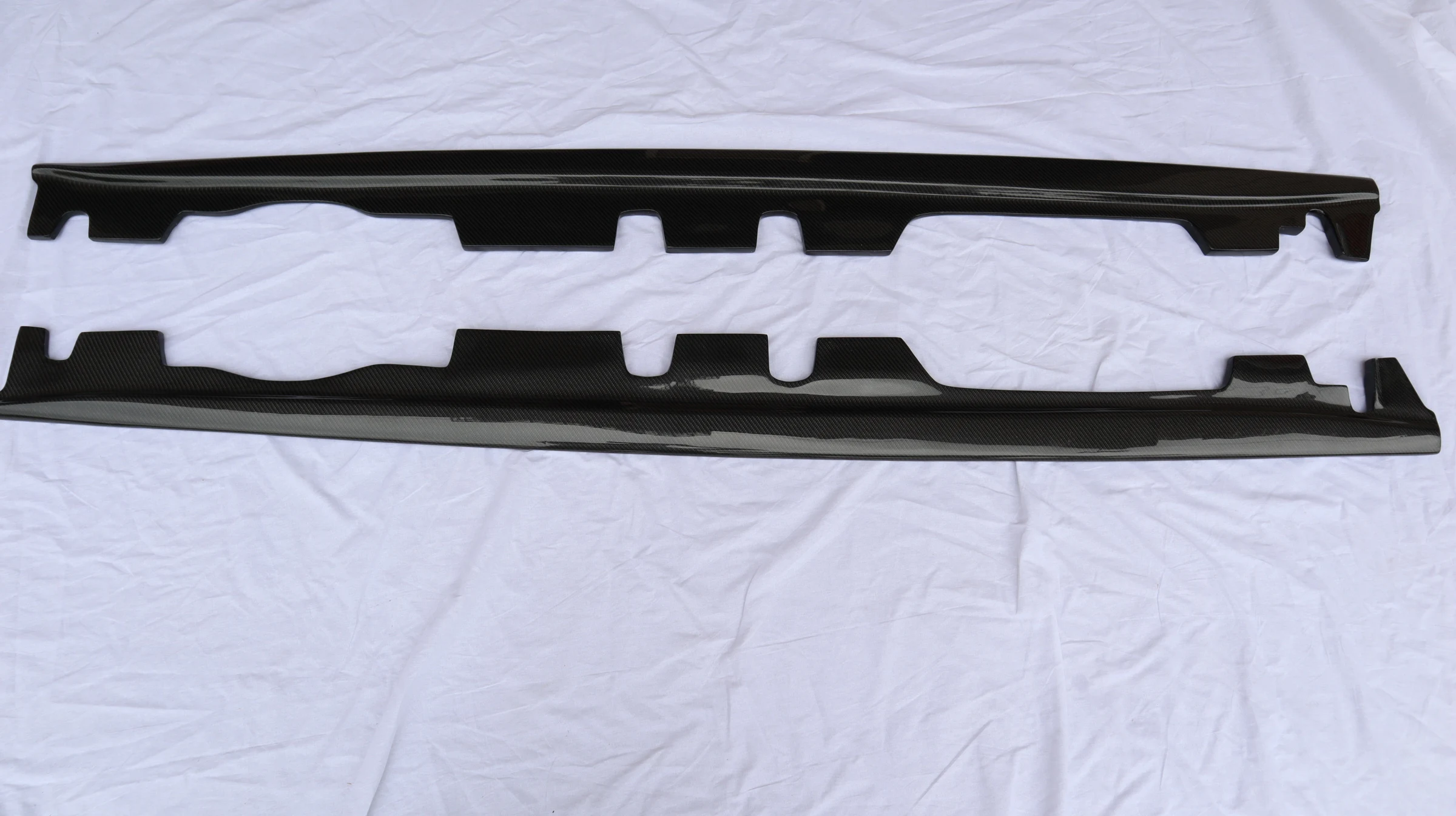E style Carbon fiber  side skirt for 3 series E92 E93 M3