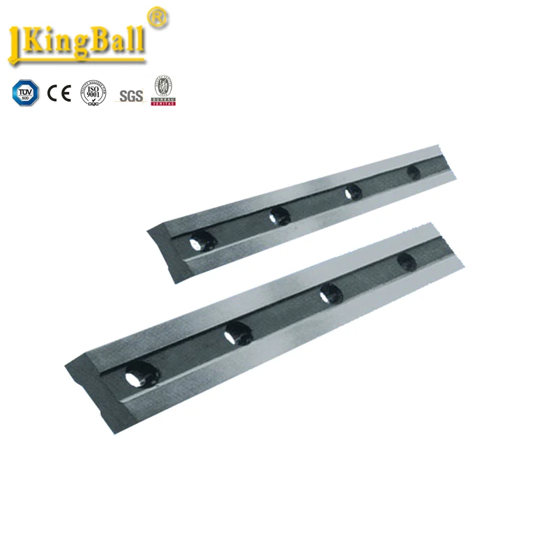 shear blade made in china/steel shear blade/shearing machine parts with high precision