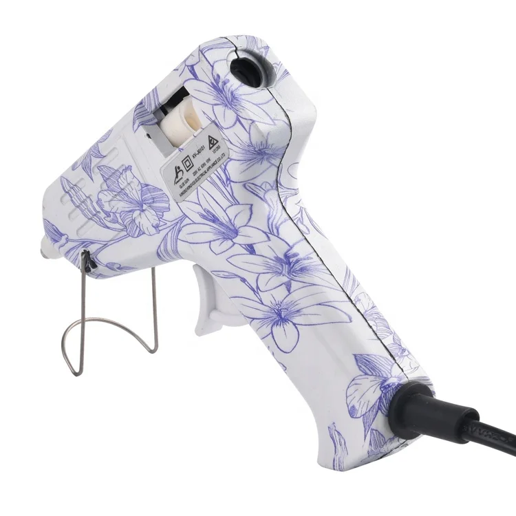 10W power mini glue gun heat capacity fast preheating hot melt diy  glue gun with glue stick