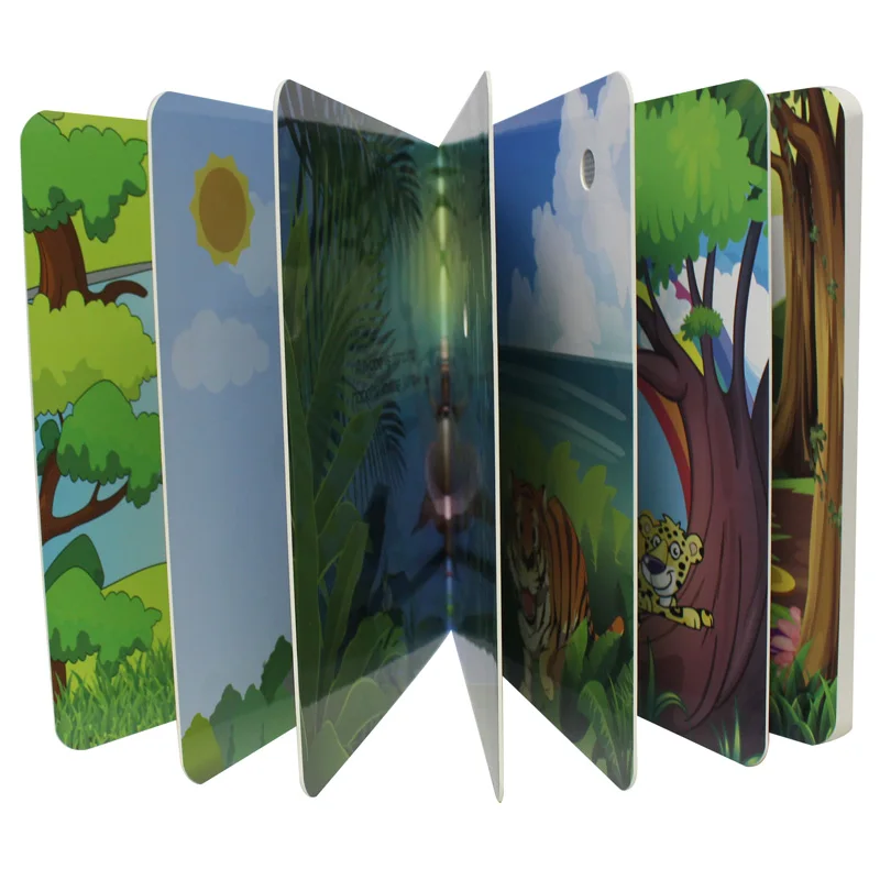 High quality product Khmer sound book and  baby sound book module kid learning activity music book