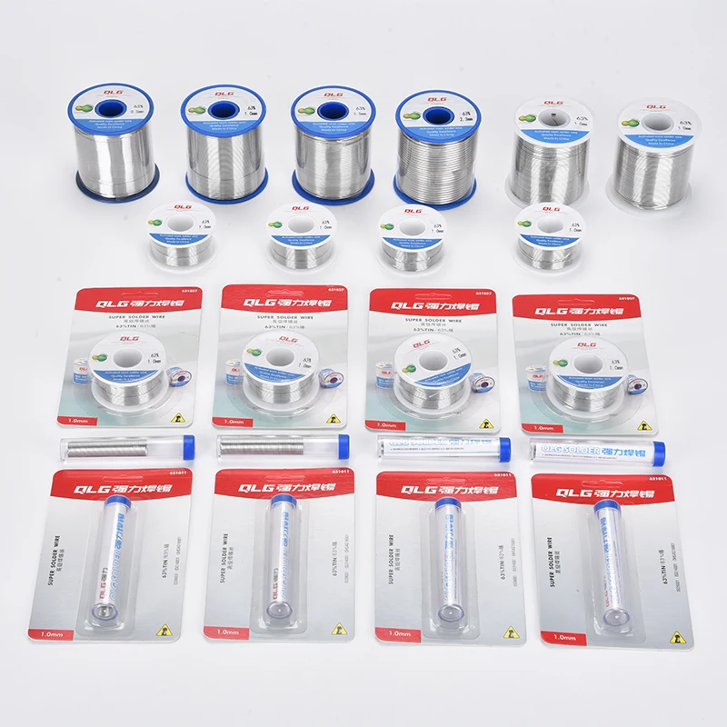 High Quality Soldering Wire 0.8mm 1.0mm Sn Pb 60 40 Tin Solder Wire Pure Tin Ingot Made Solder Wire