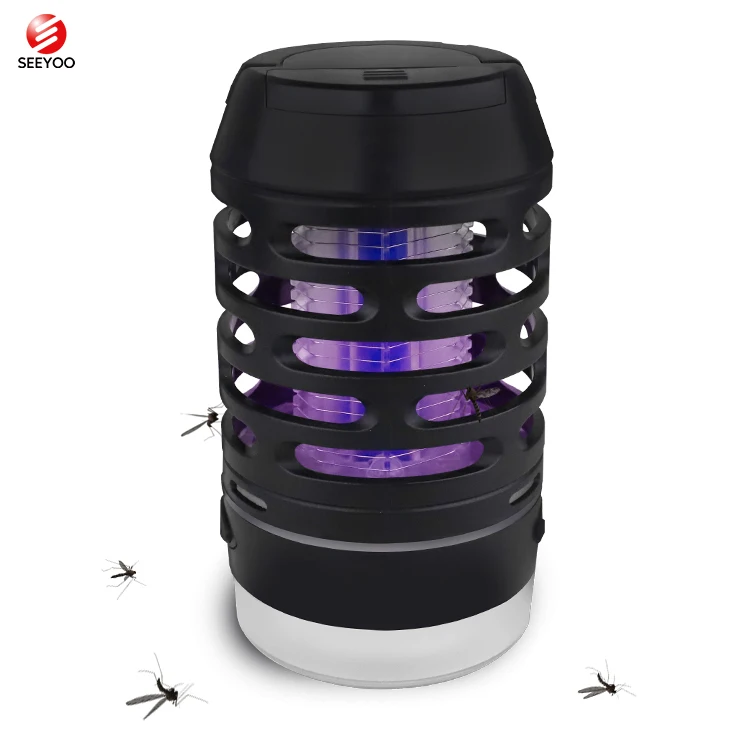 Portable Led Outdoor Camping Lantern Torch Light Rechargeable Indoor Mosquito Killer Trap Lamp Electric Bug Zappers