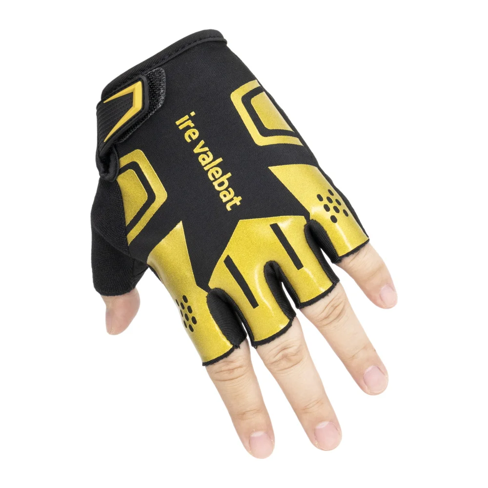 Custom Half Finger Anti Slip Protection Cycling Gloves for Outdoor Bike Riding