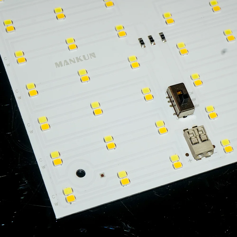 led panel light module with 3 switch,DC36V 96leds 20W double color led pcb board module