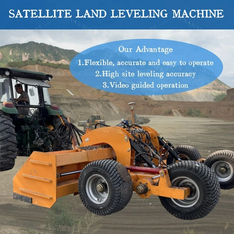 Tractor land scraper for sale farm land levelling levelers machine for sale mini grader tractor