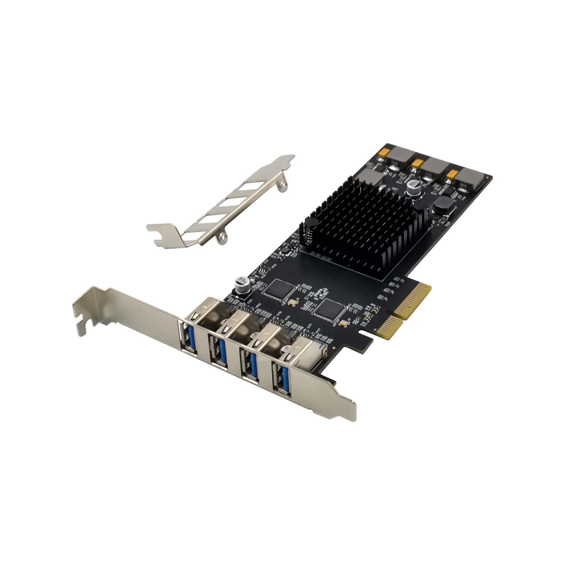 Sunweer 4 порта USB 3 1 GEN2 PCI экспресс-карта 4x к usb3.1 Суперскоростной 40 Гбит/с адаптер PCIe ASM3142