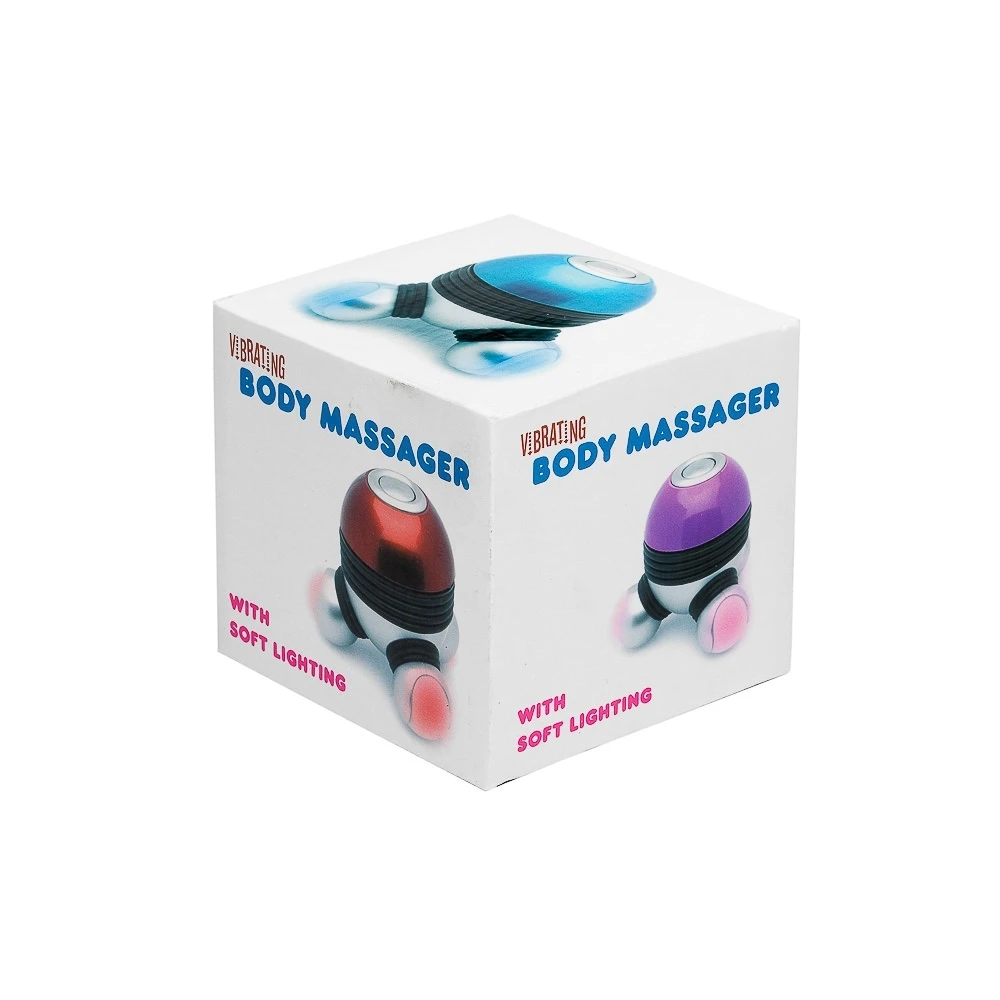 Wholesale OEM Mini Massager Portable 3 LED UFO Vibrator Fitness Body Full Body Massager