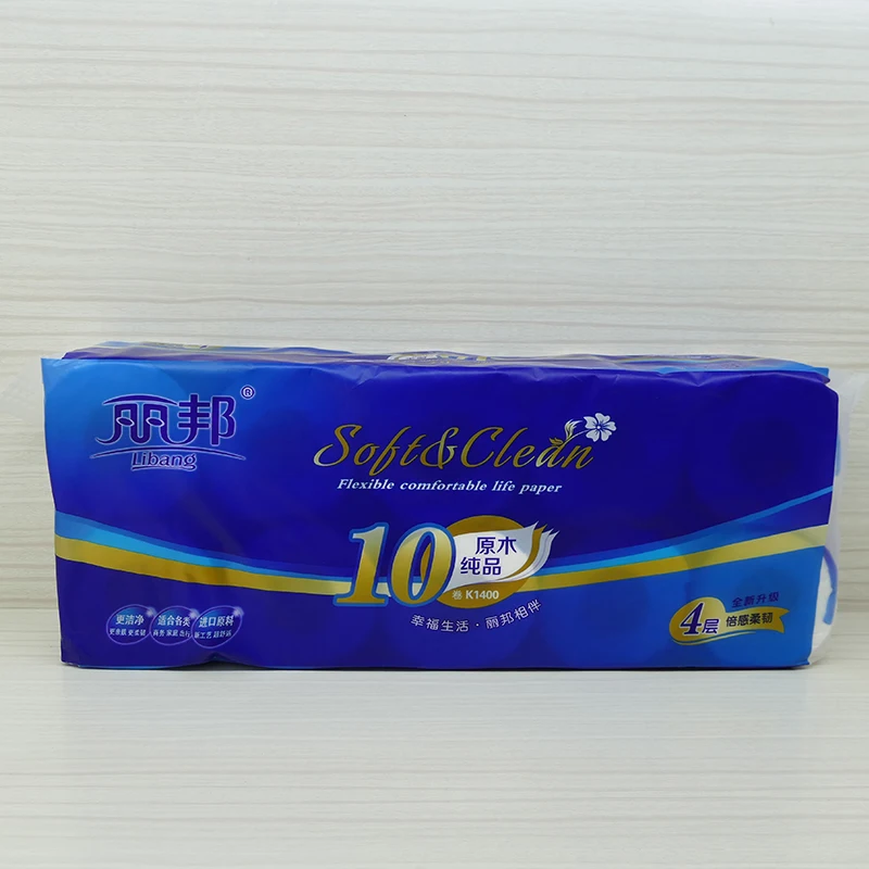 Customizable Cheap Toilet Tissue Paper Roll Made From Virgin Wood Pulp Coreless Design-by Manufacturer