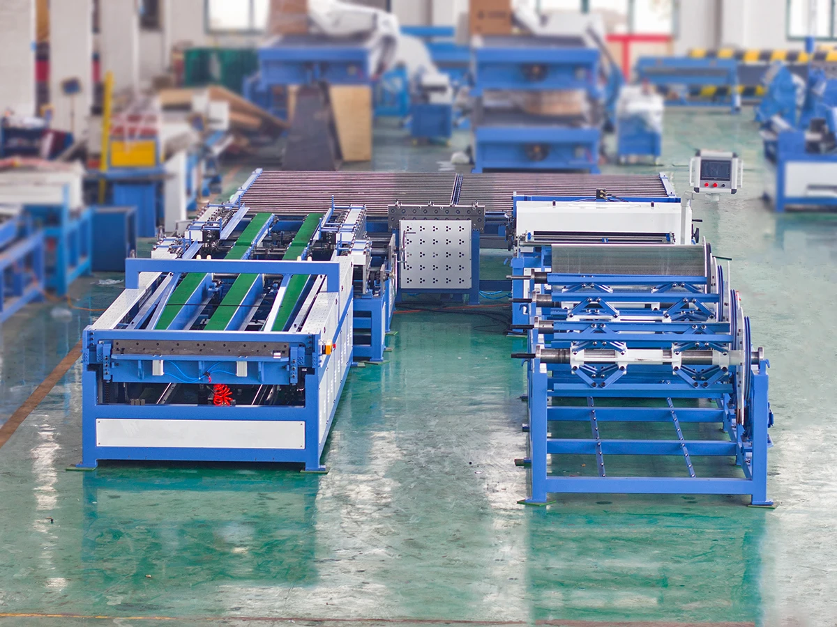 HVAC Duct Forming Machine Air Duct Production Line Manufacture Auto Line 5 ductwork machines for sale