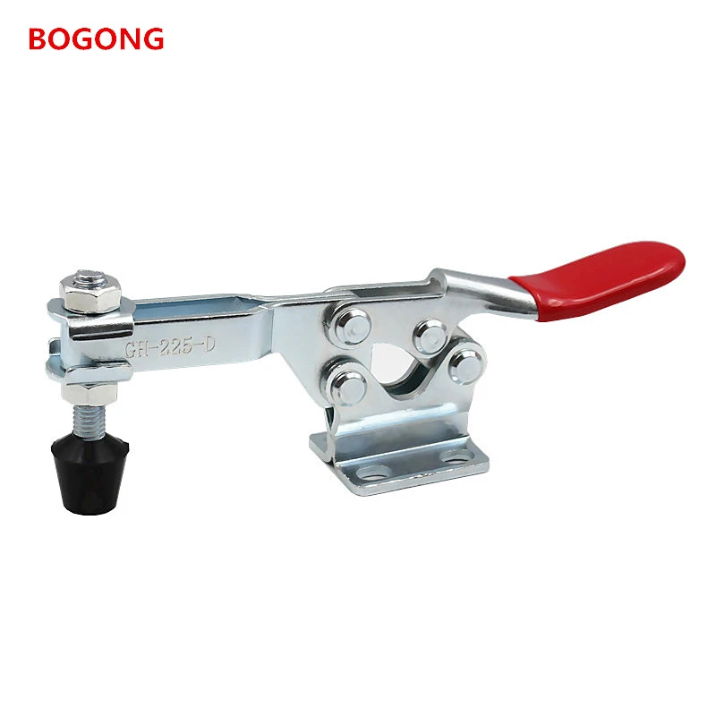 BOGONG GH-225-D Quick Release Horizontal Toggle Clamp l 500 lb Holding Capacity, 225D GH225D
