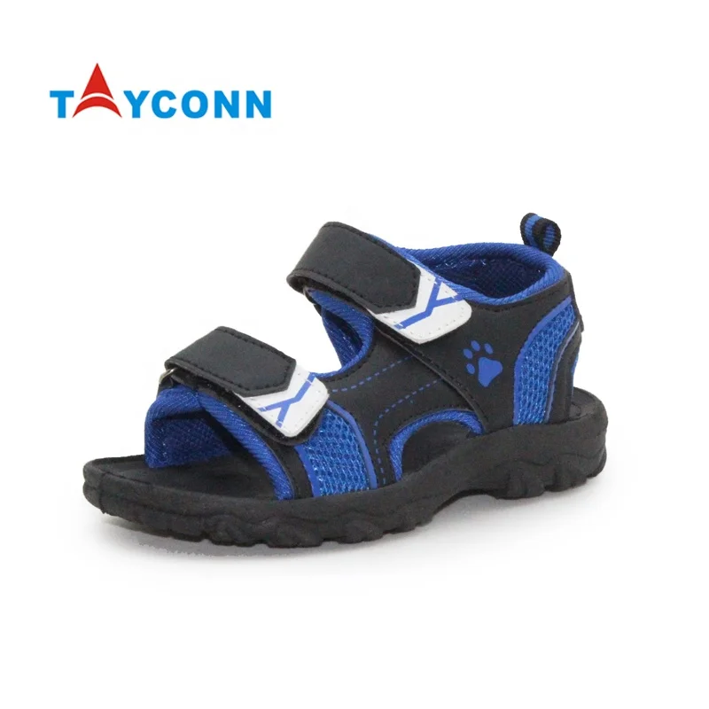 Детские сандалии летние пляжные мальчик сандалии для детей сандалии с закрытым носком, на нескользящей подошве с резным узором; Верхняя одежда для мальчиков;