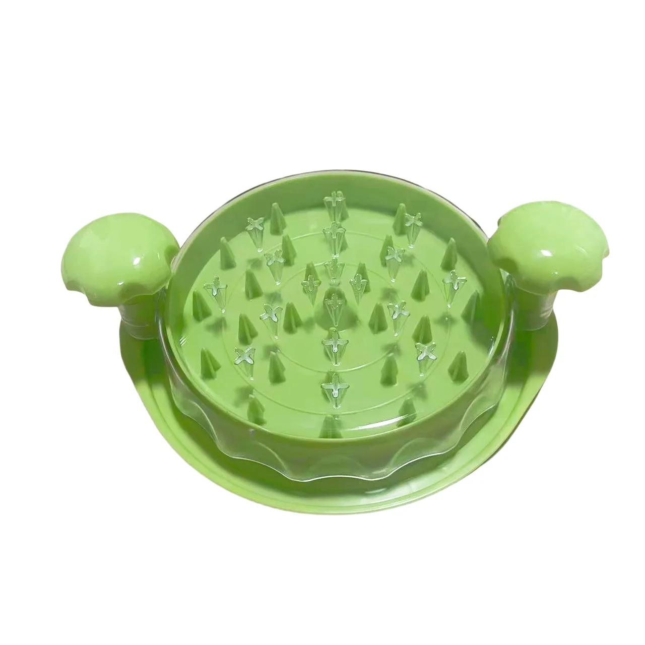 Meat Shredder Machine Chicken Shredder Large Chicken Breast Shredder Tool Twist with Brush and Fork  Anti-Slip Strip with Handle