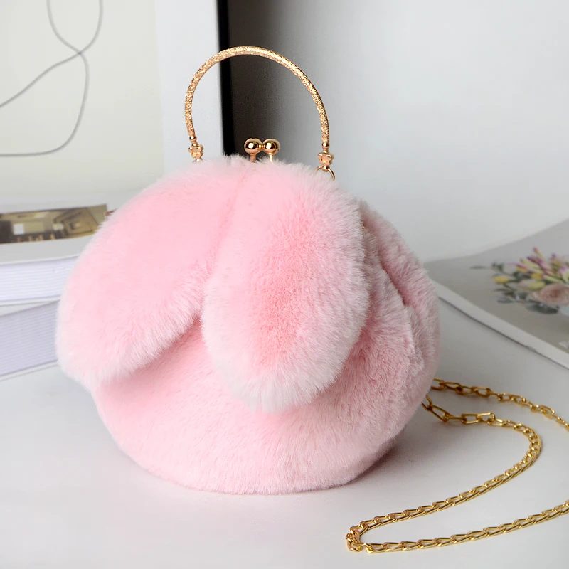 Женская плюшевая сумочка