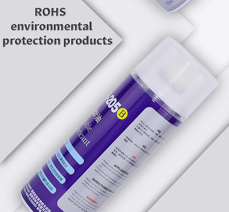 Thermostable Thimble Lubricant Falcon S-205 Industrial lube spray aerosol