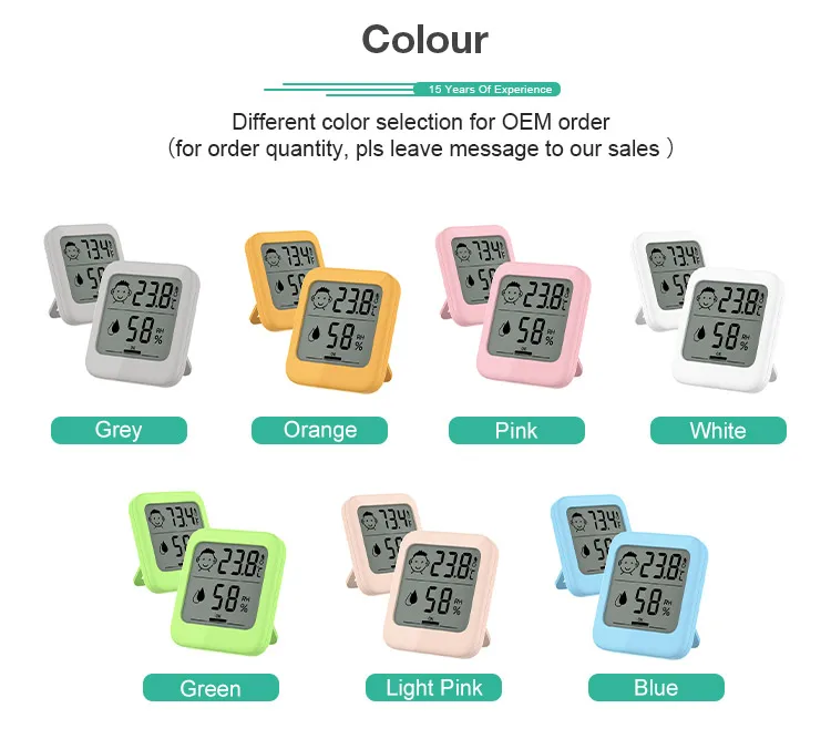 Mini Wireless Digital Barometer Meter Humidity Gauge Thermometer And Hygrometer Indoor Temperature