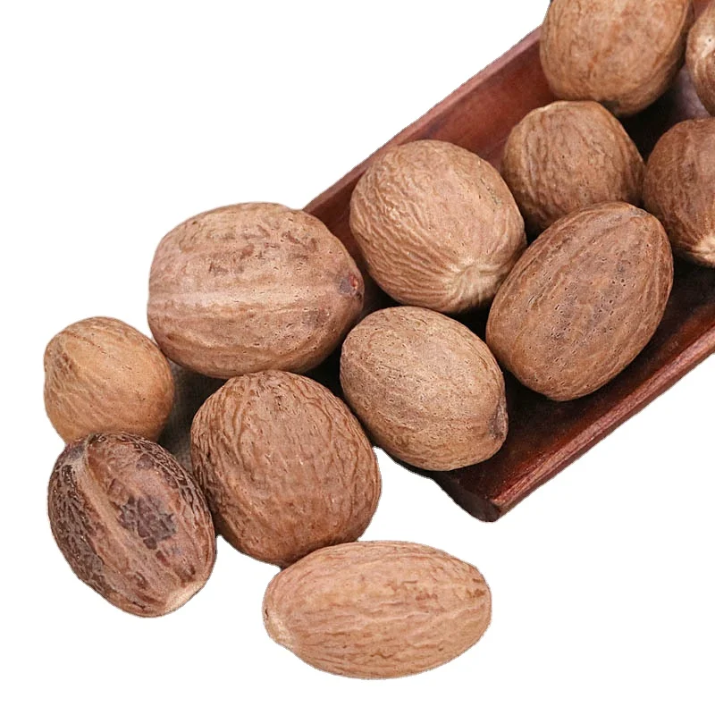 High quality hot selling wholesale 100% natural  original dried nutmeg with shell from indonesia