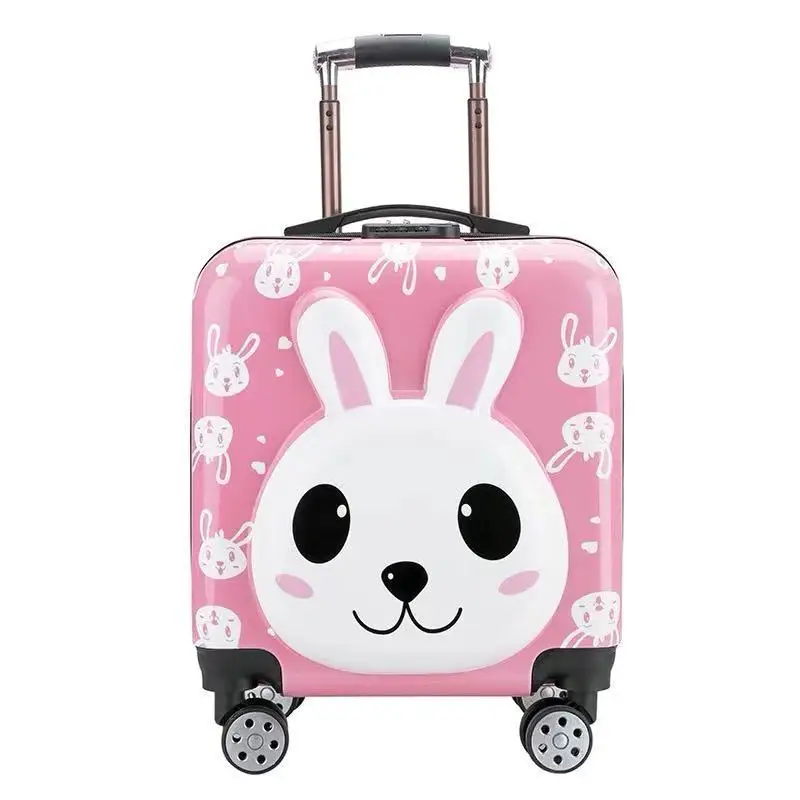 Wholesale Kids Children Luggage Cheap Cartoon Pattern Travel Bags Suitcases Carry-on Trolley Suitcase