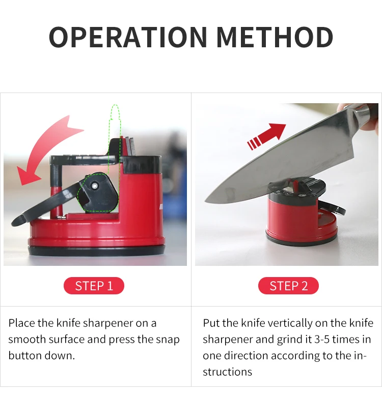 Professional Sharpener Household Small Sharpener Korean mini Tungsten Steel Sharpener Knife Kitchen Tool