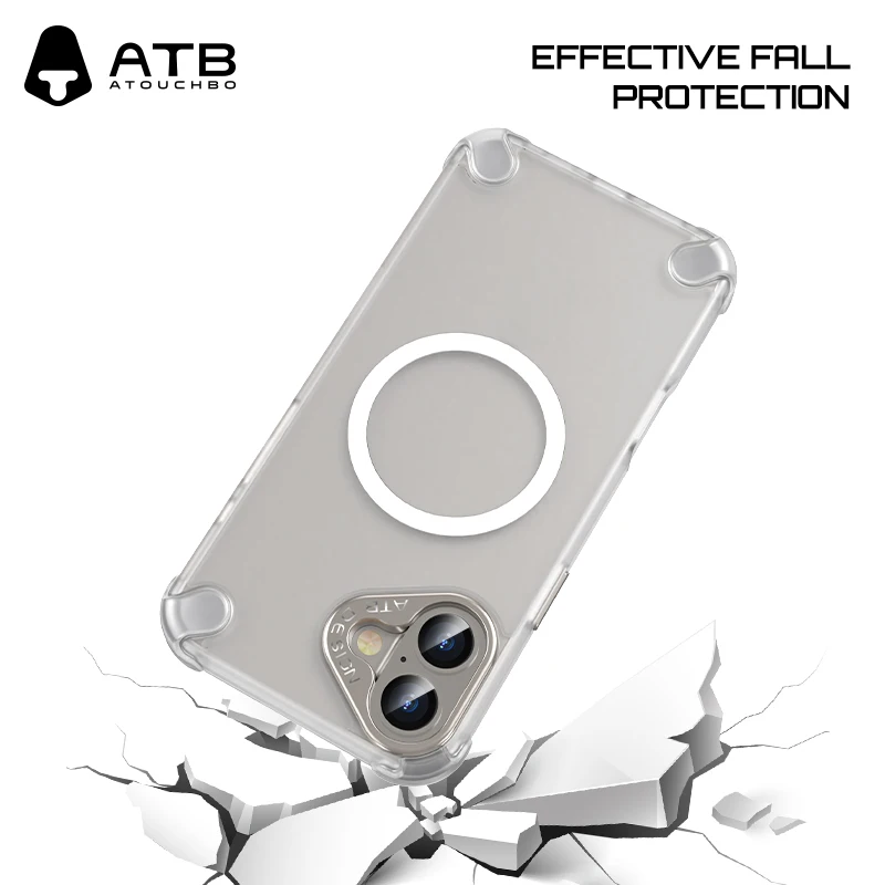 ATB Luxury Clear TPU Mobile Phone Case Sets For All Types Of Phone Matte Phone Case for iphone 12 13 14 15 16