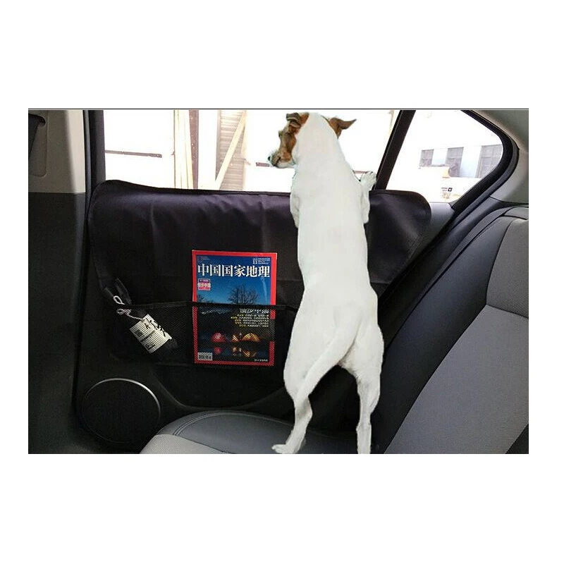 Amazon Car Pet Mat Protection Pad Car Pet Supplies Side Door Anti-scratch Anti-kick Oxford Cloth Mazda Dog Car Door Protector