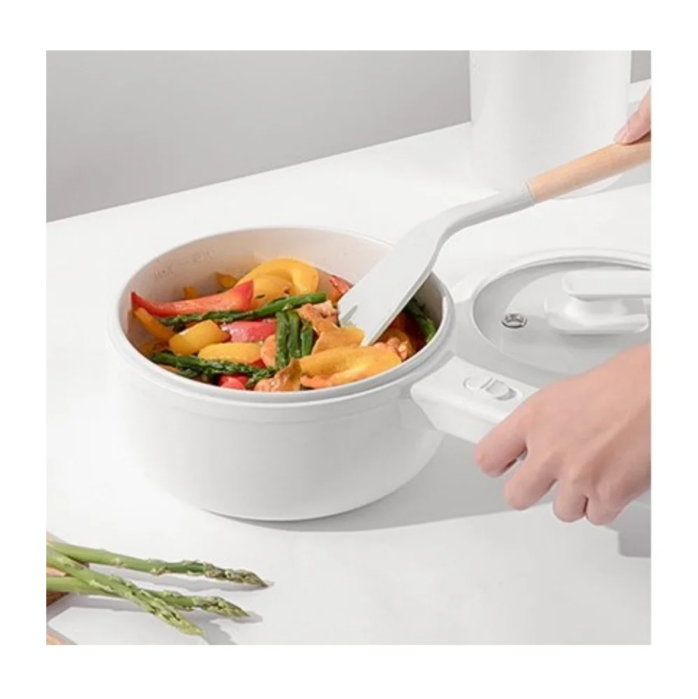 Multifunctional 220v Electric Cooking Pot Temperature Control Thermostat Commercial Mini Electric Frying Pan