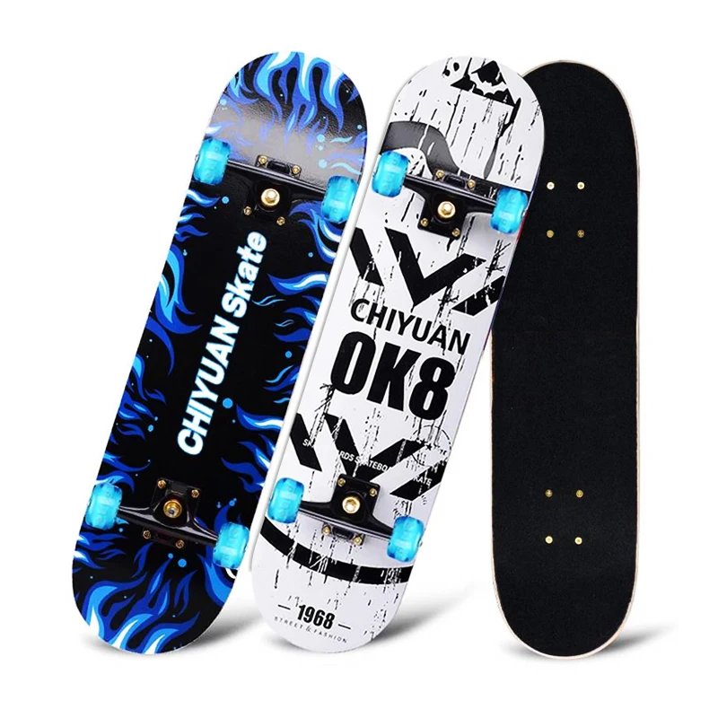 
Wholesale Custom Pro Skateboard 7 Layer Maple wood Skateboard Deck  (1600213365135)