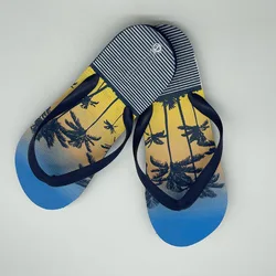 Fast delivery Fashion Style Waterproof sturdy durable Foam Rubber Beach Flip Flops