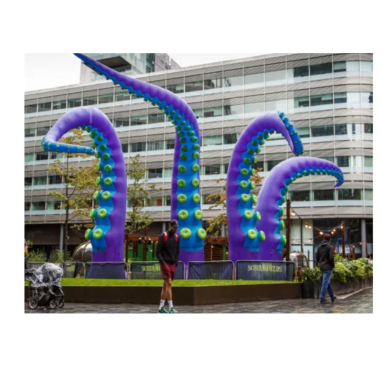 Customized Led  Inflatable Octopus Tentacle Arms Legs Model  inflatable legs octopus For Event Stage Party Decoration (1600572302664)