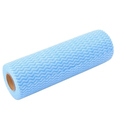 Wholesale Household Kitchen Nonwoven Cleaning Cloth Dry Nonwoven Roll