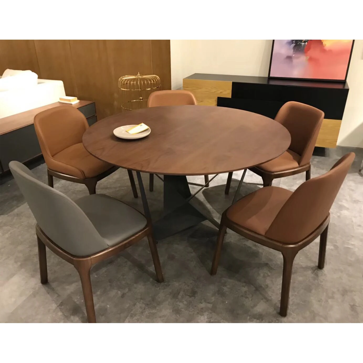 HS-R111 Современная дизайнерская одежда в китайском стиле, новый дизайн, оптовая продажа роскошный отель Ресторан мебель столы