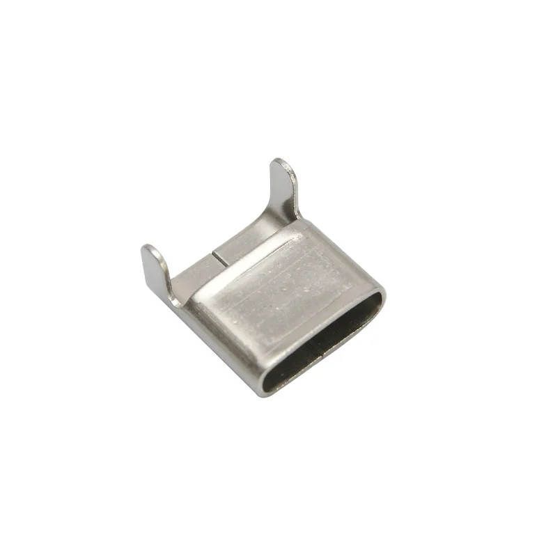 AISI 304 T L type stainless steel buckle for banding strap