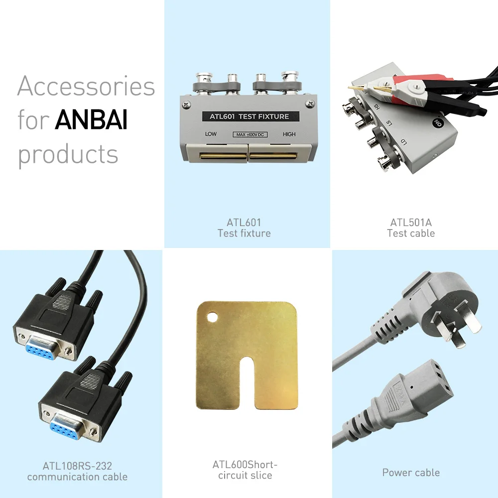 AT3810A,Precision LCR meter 20KHZ with comparator sweeping for component