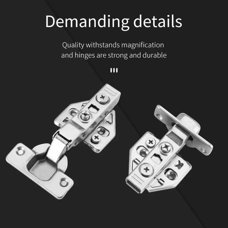 Hot Sale Soft Closing Iron Clip On adjustable Cabinet Door 3d Hydraulic Hinge