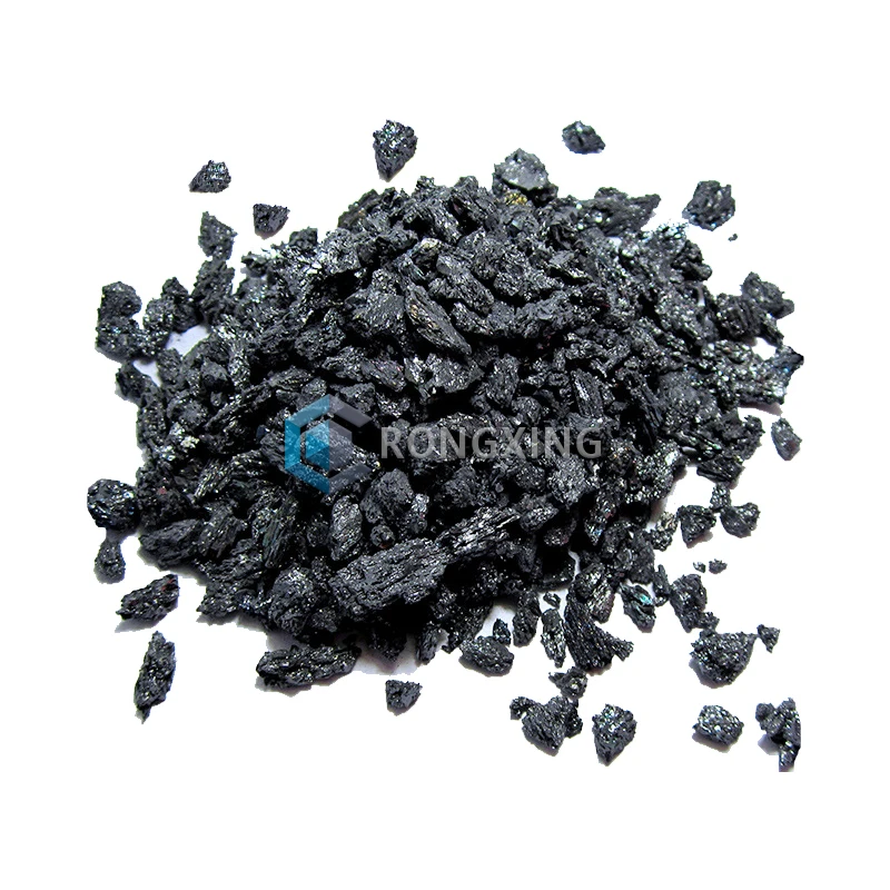 F22 F24 F30 F36 Black Sic Black Silicon Carbide Grit For Metal Smelting Industry