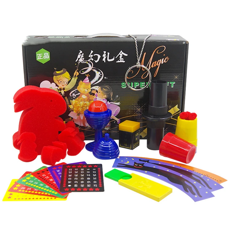 Oem Professional Magic Set Newest Magic Game Professional Plastic Magic Show Trick Box Set
