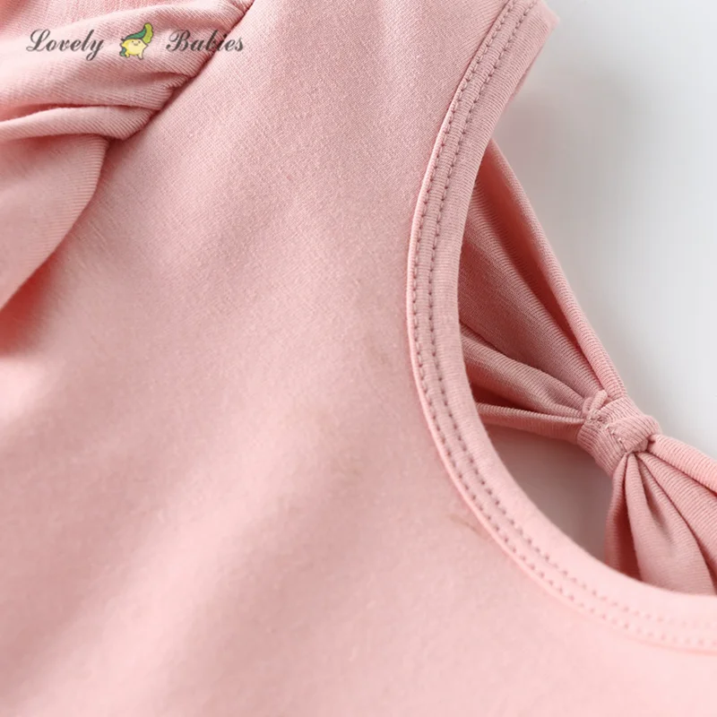 latest baby girl mesh yarn wear Cotton ruffled puff sleeve casual dress for birthday