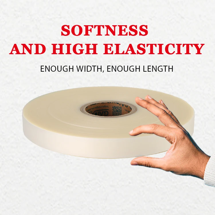 Waterproof Heat Seam Sealing Tape For Medical Disposable Isolation Clothing Seam Sealing Pe  Tape