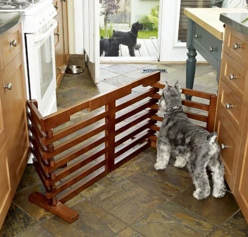 High Gate and Crate STN HWM Wooden Retractable Pet Gate Pet Gates Supplies Home Furniture Fast Delivery Made in Vietnam