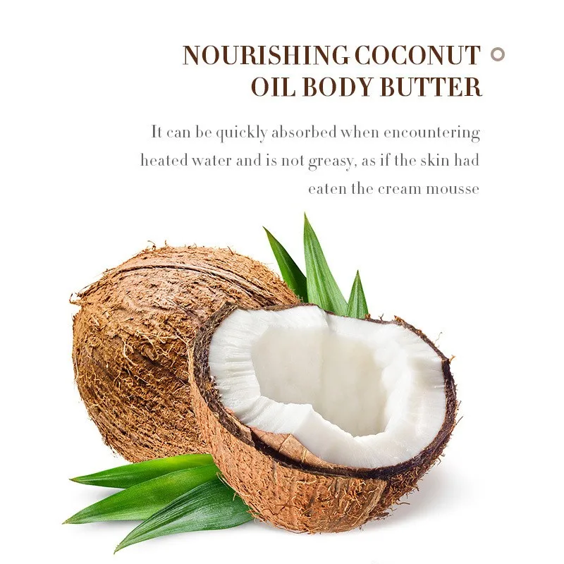 Wholesale Coconut Whipped Body Butter for Women Home Bath