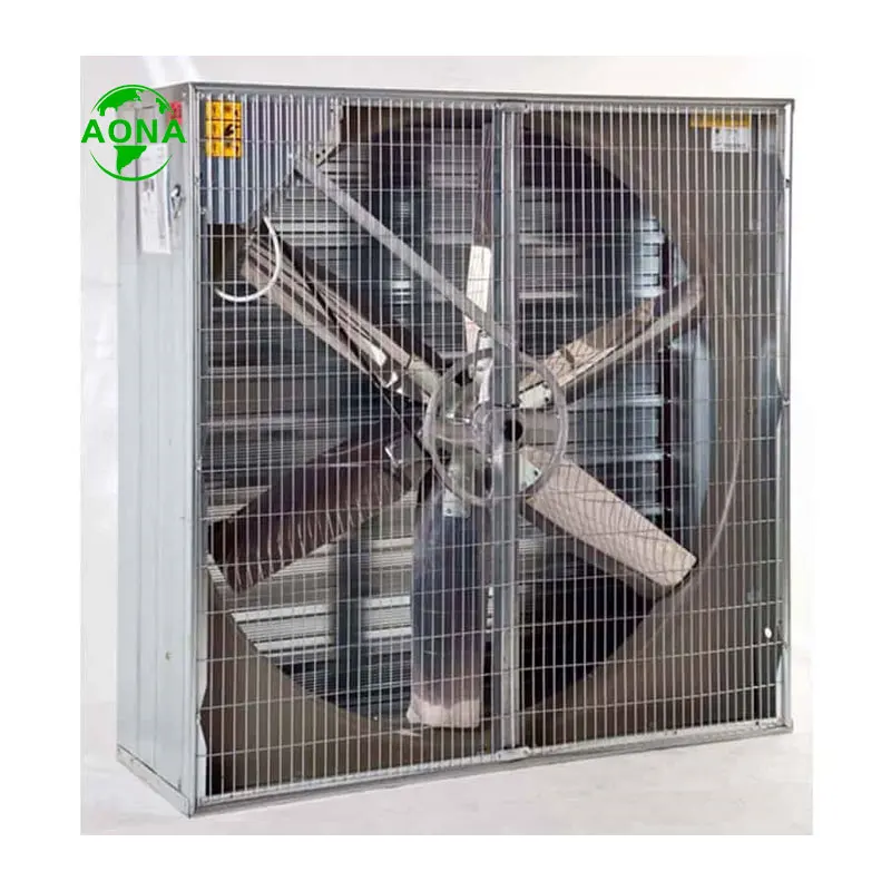 Variable sizes wall mounted industrial ventilation exhaust fan for poultry chicken farm greenhouse factory