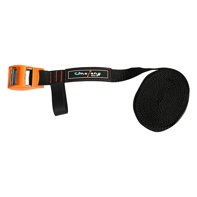 High Quality Cargo Cam Buckle  Type Tie Down Lashing Strap Cargo Lash Luggage Nylon Bag Belt Metal Buckle