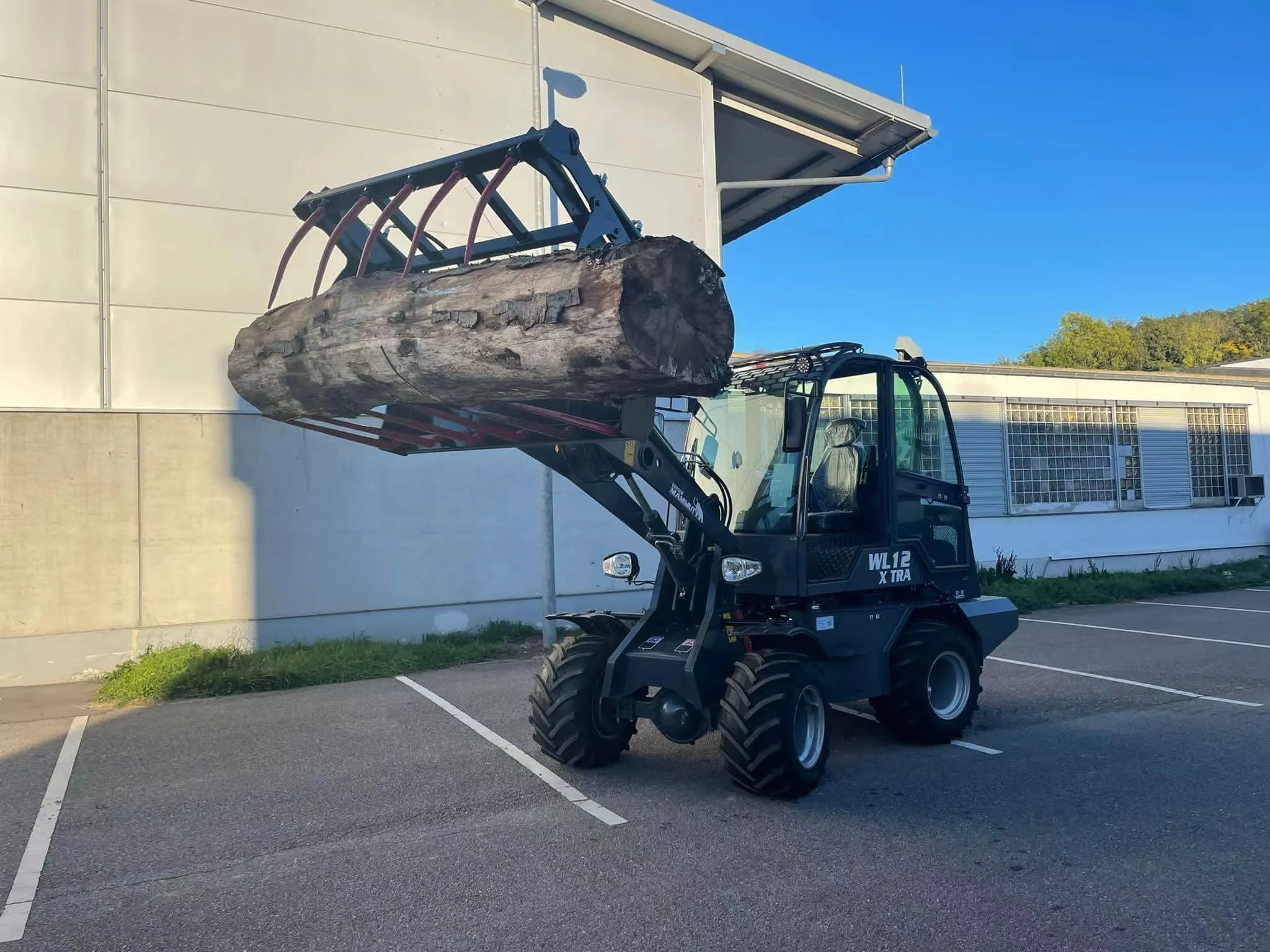 Mammut Wholesale mini Wheel loader WL12 0.8ton CE Approved multifunction articulated mini wheel loader