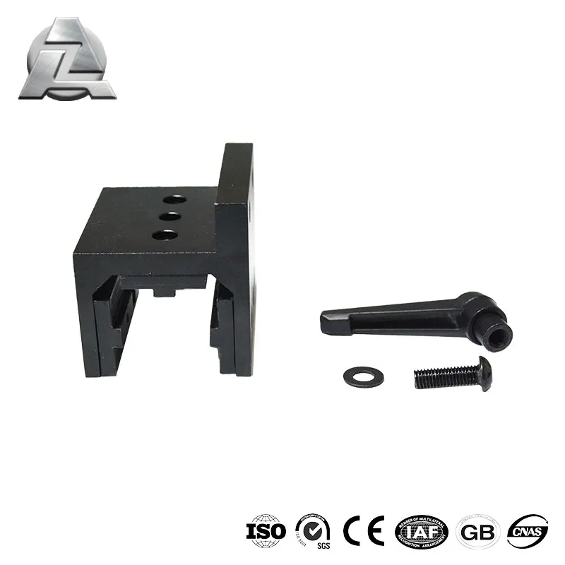 Aluminum anodized silver high quality t slot slider linear bearing