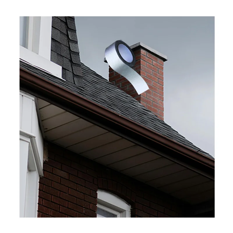 Uszczelniacz Butylowy Home Using Tape Aluminum Foil Self Adhesive Butylkautschuk-Dichtmasse Waterproofing Tpo Roofing Membrane