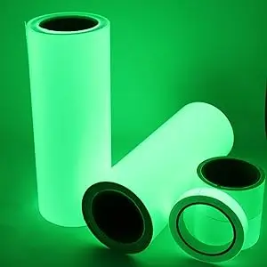 Photoluminescent PET Film Vinyl Luminous PET Film Glow PET Film With Different Glowing