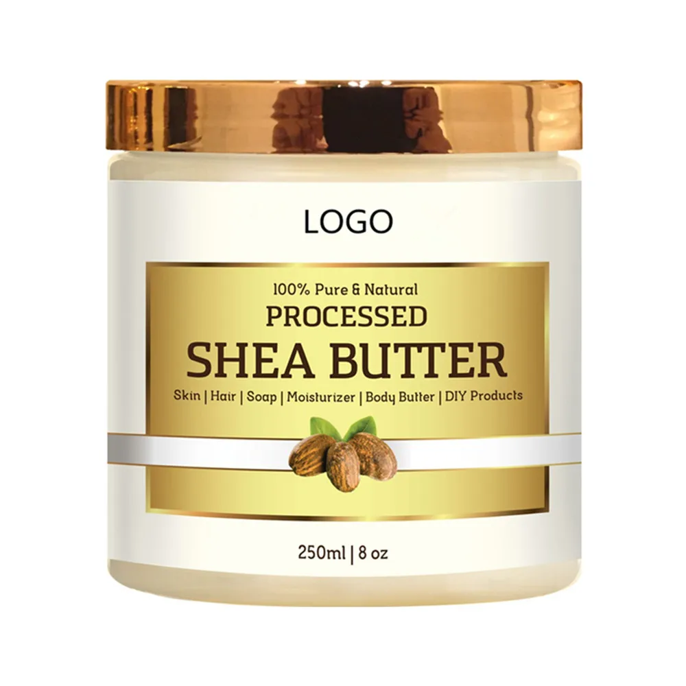 Private Label 100% Pure and Natural Unrefined Raw Shea Butter For Body Care Lotion