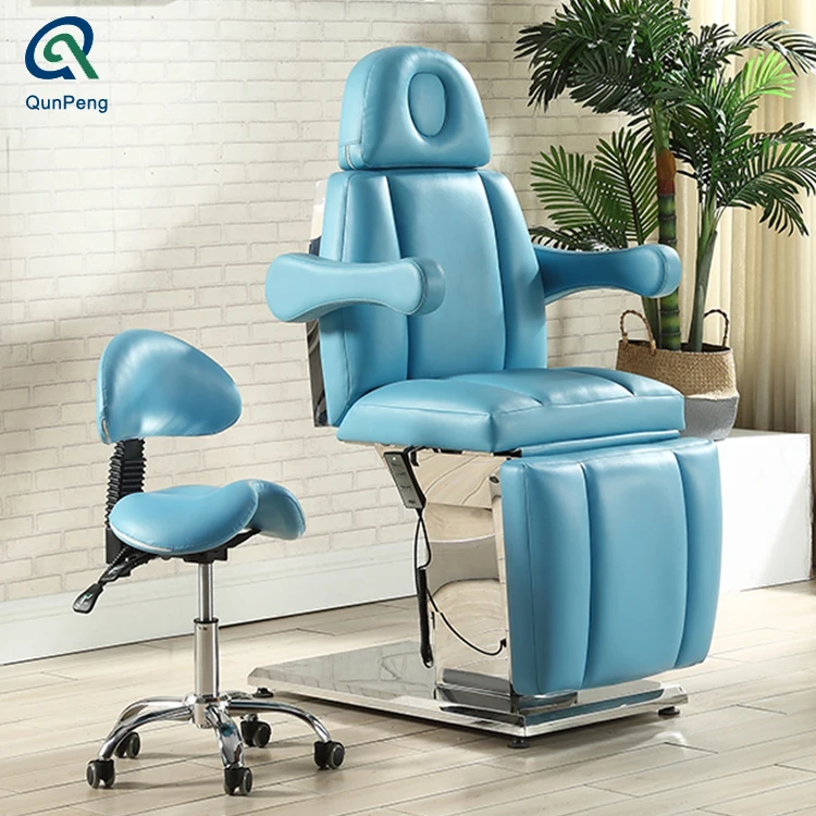 Multifunctional Electric Beauty Bed Massage Full Body Tattoo Embroidery Beauty Salon Special Bed Automatic Lift Bed