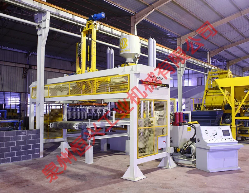 Гидравлическая машина для изготовления кирпича из листового лайма с двойным давлением