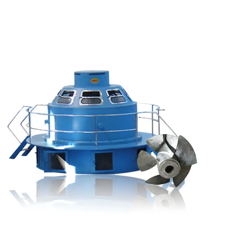High efficiency low water head 600kw low head kaplan turbine